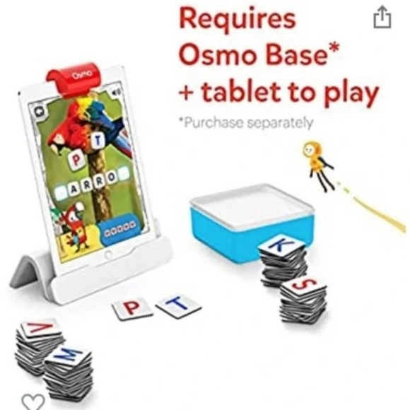 Osmo Genius Words Tiles New Sealed - Picture 1 of 4